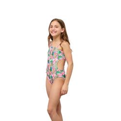 Big Girls Popsicle Party One Shoulder One Piece Swimsuit