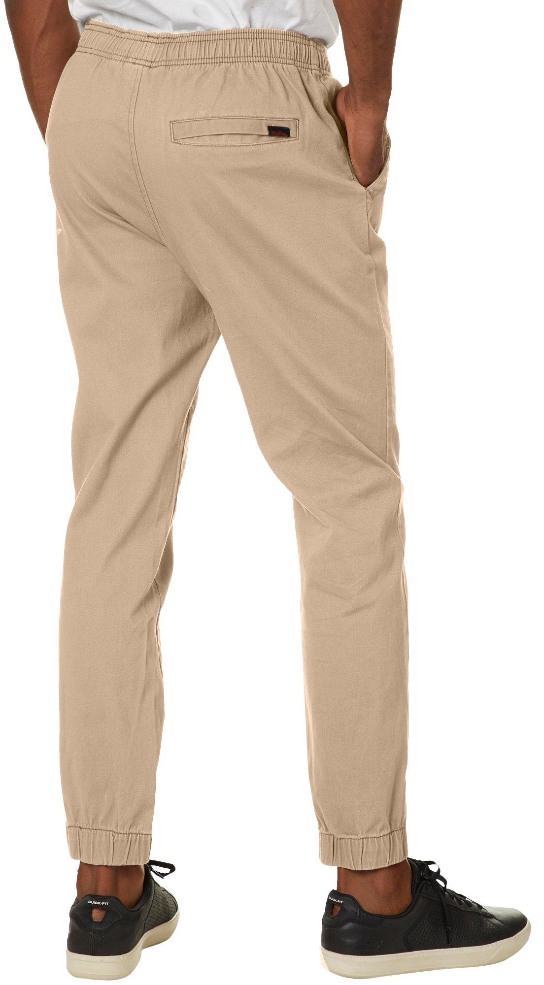 advanced stretch twill jogger pants