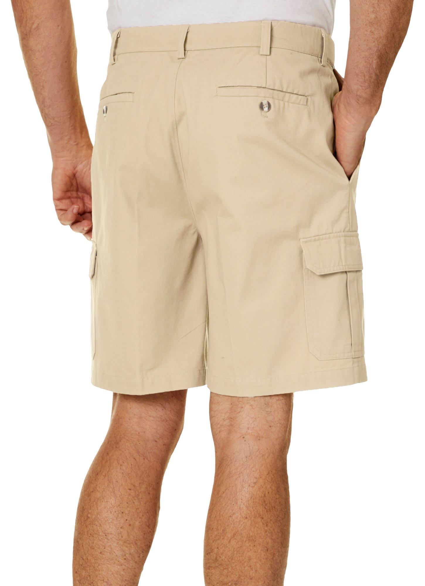 Windham Pointe Mens Solid Cargo Shorts | eBay