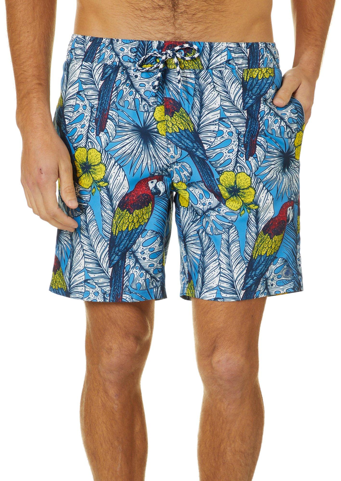 caribbean joe men's swim trunks