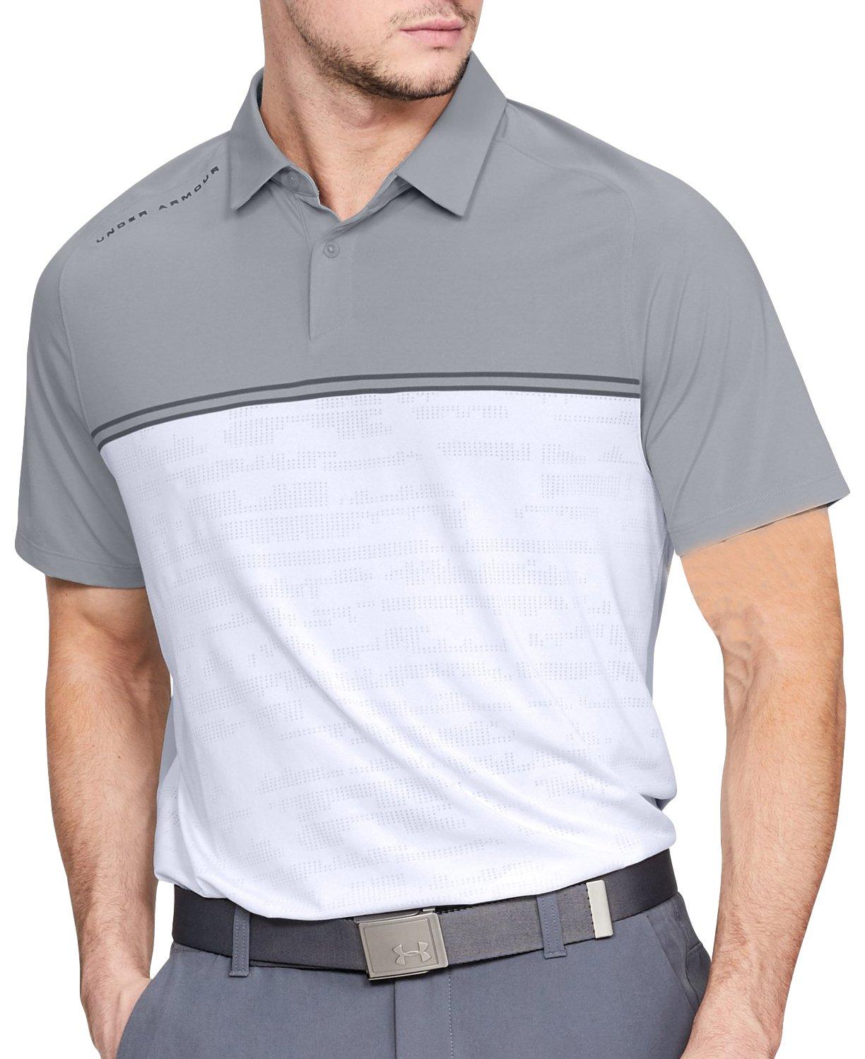 ua colorblock polo