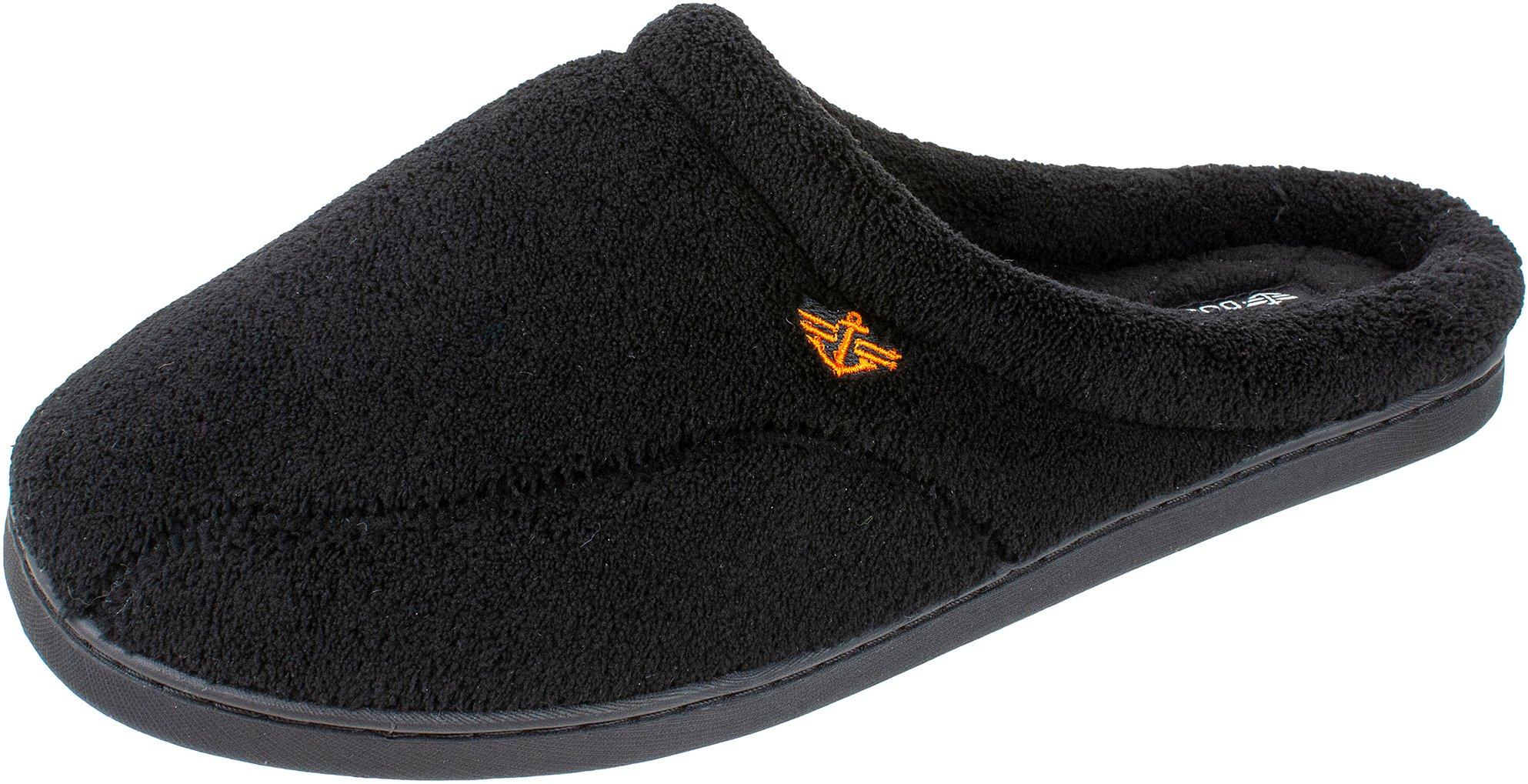 dockers mens terry clog slippers