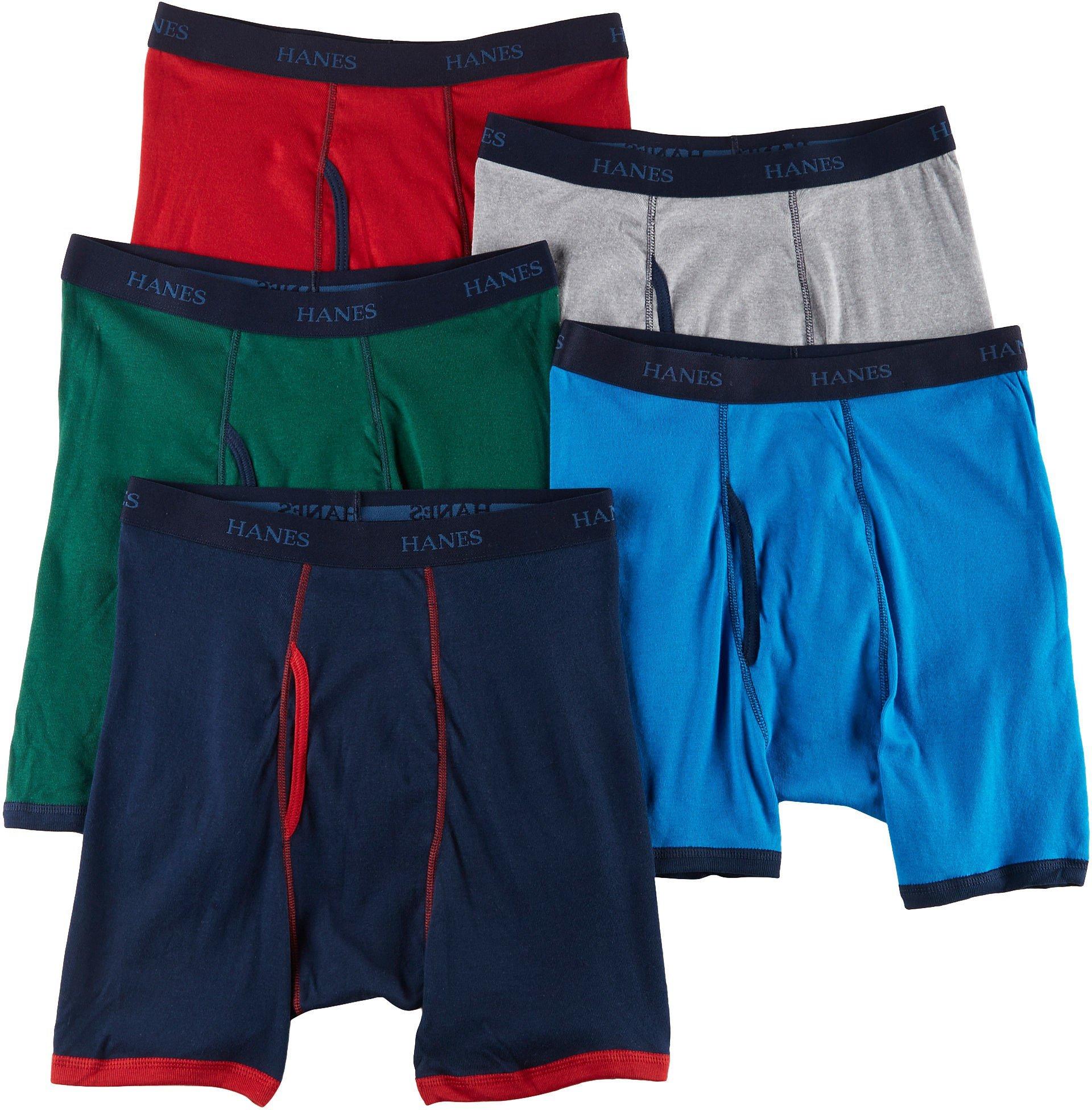 Hanes Mens 5 Pk Boxer Briefs Bealls Florida