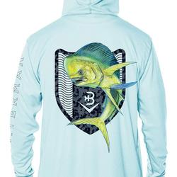 Mahi Mens Hooded Performance Fishing Shirt