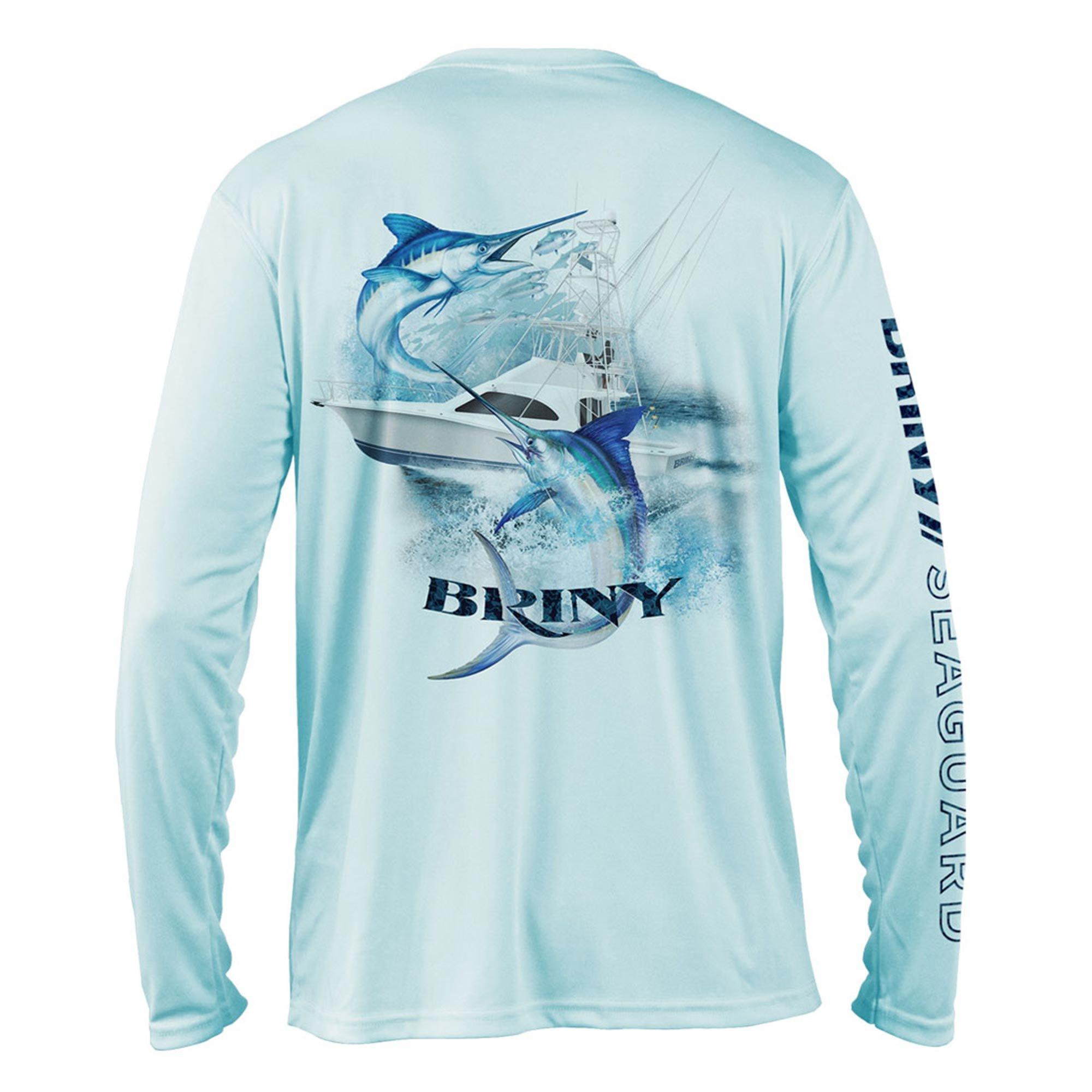 2023 REEF & REEL Fishing Shirt Mens T Shirts Long Sleeve Sun