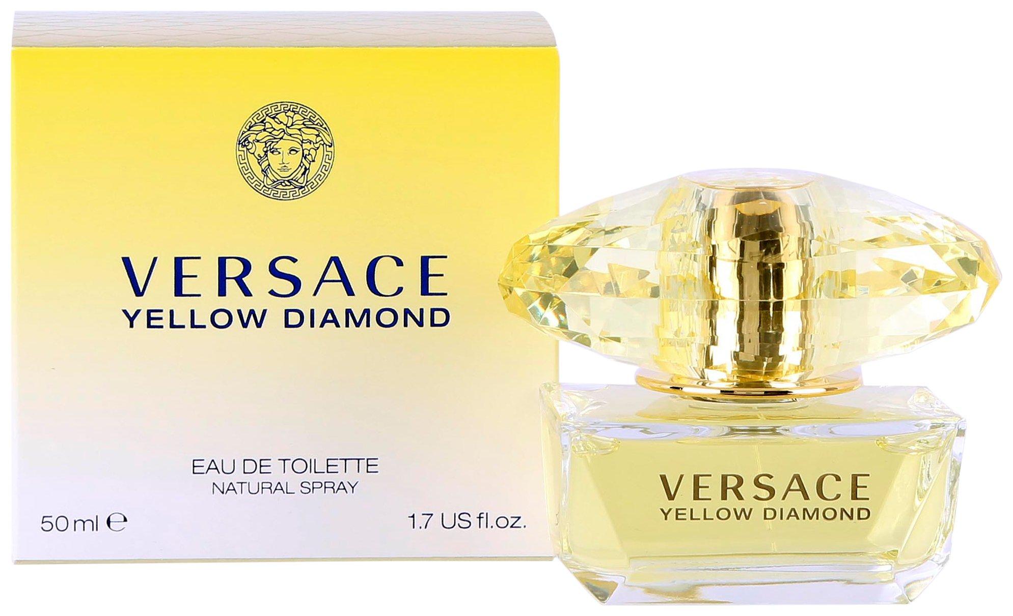 Versace Womens Yellow Diamond 1.7 Fl.Oz. EDT Spray