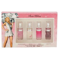 Paris Hilton Womens 4-Pc. EDP Spray Fragrance Gift Set