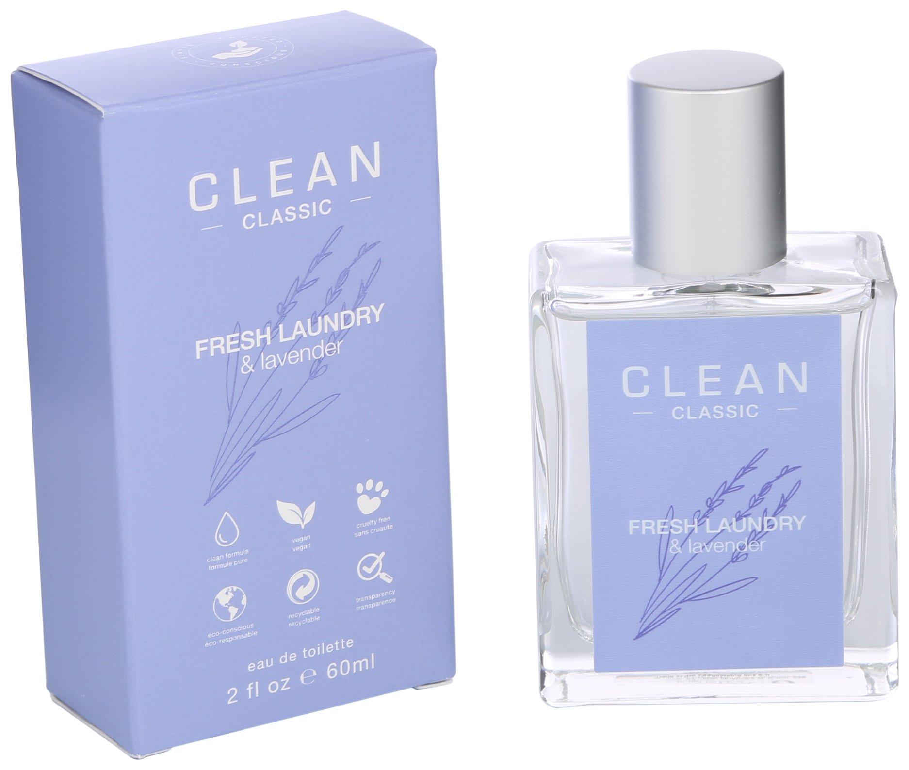 Clean Womens 2 Fl.Oz. Lavender Eau De Toilette Spray