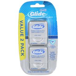 Glide Value 2-pk. Deep Clean Cool Mint Floss