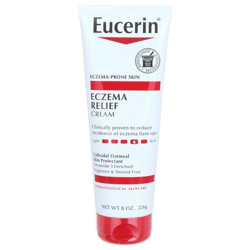 Eucerin Fragrance Free Eczema Relief Cream 8 Fl.Oz.
