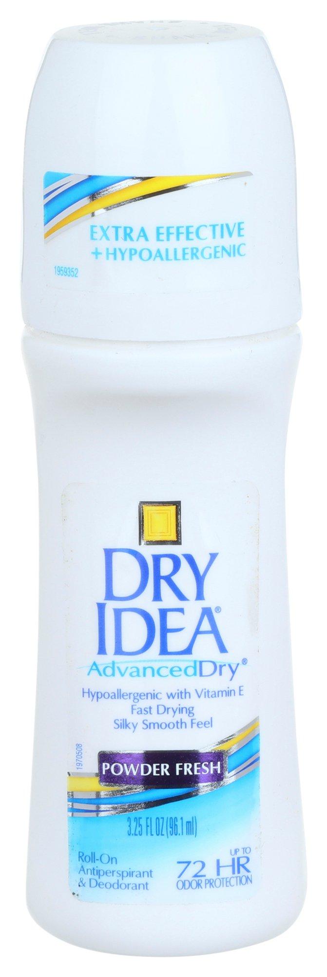 Dry Idea Powder Fresh Scent Roll-On Antiperspirant Deodorant