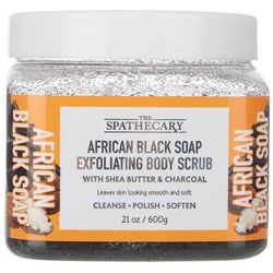 The Spathecary African Black Soap Exfoliating Body Scrub