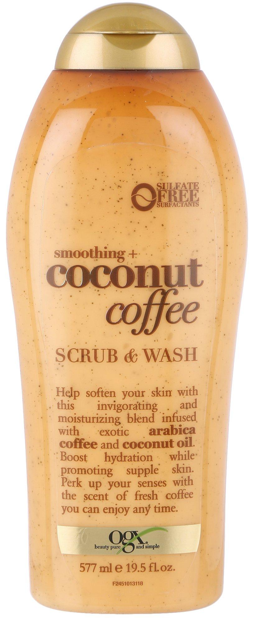 Smoothing Coconut Coffee Scrub & Wash