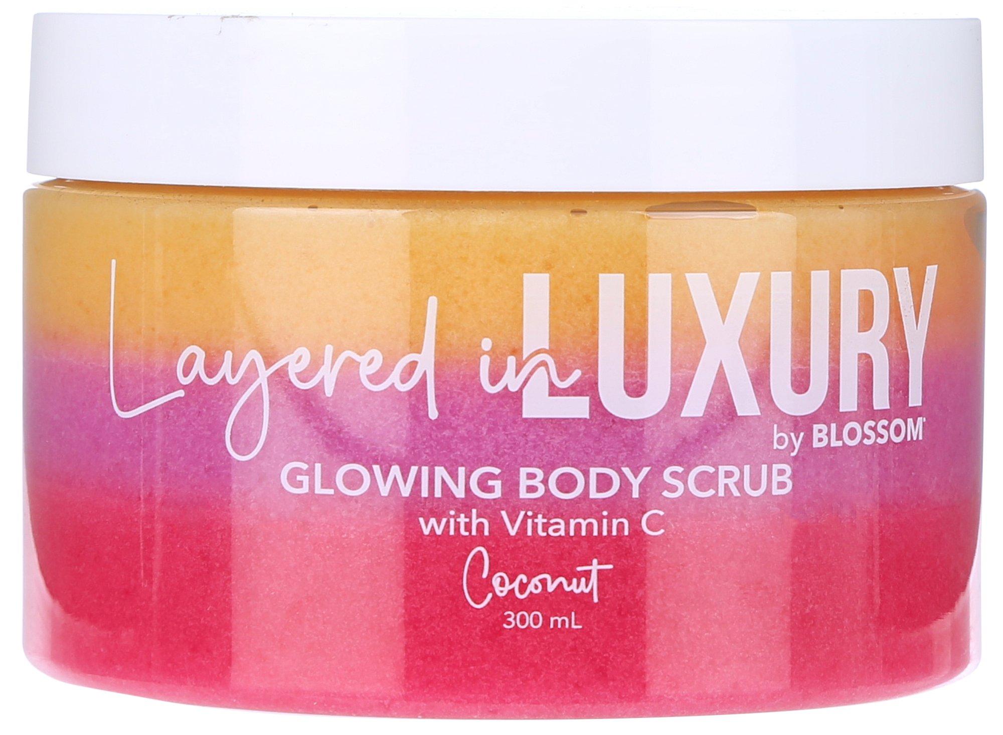 Layered In Luxury Coconut Glowing Body Scrub