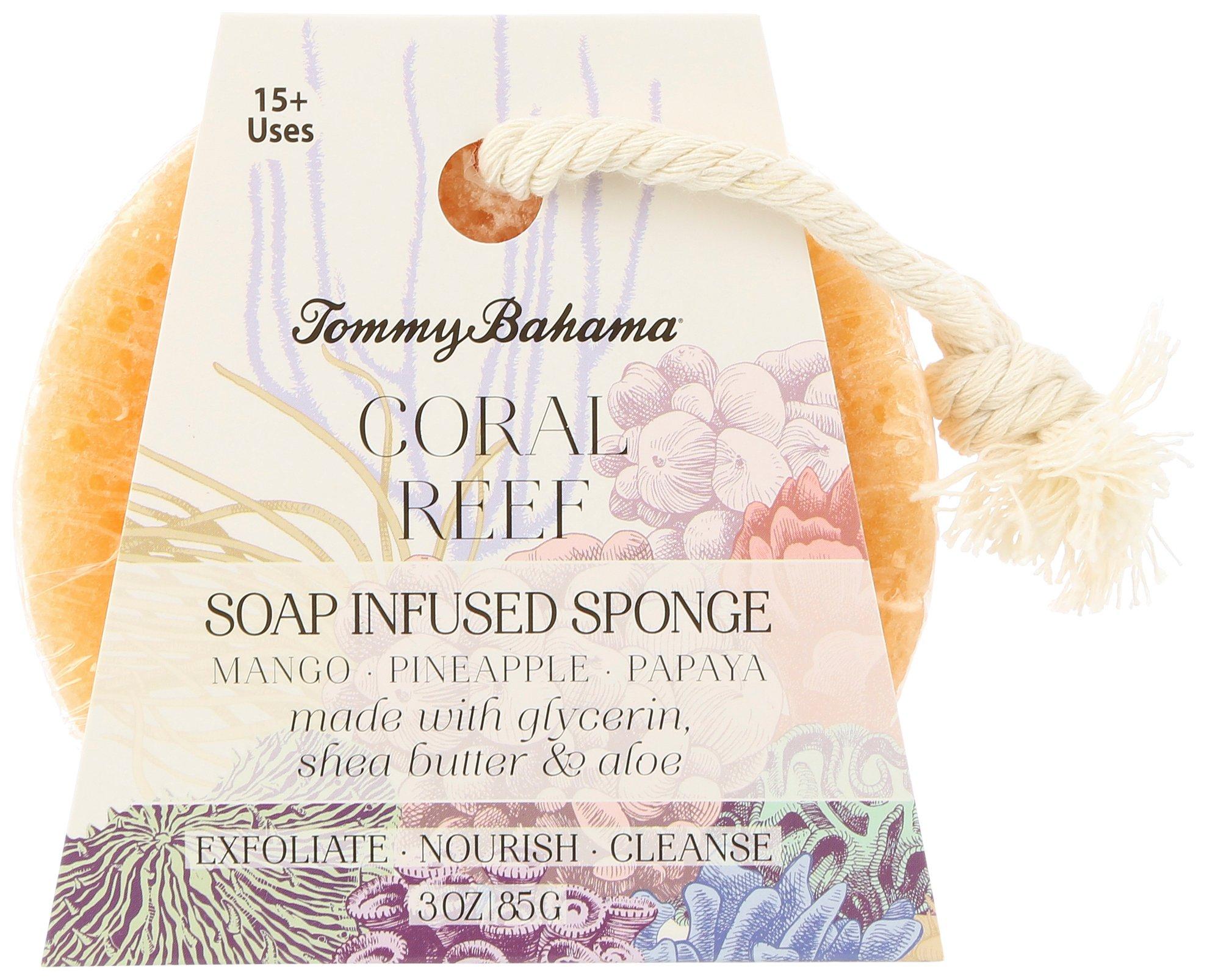 Coral Reef Soap-Infused Sponge