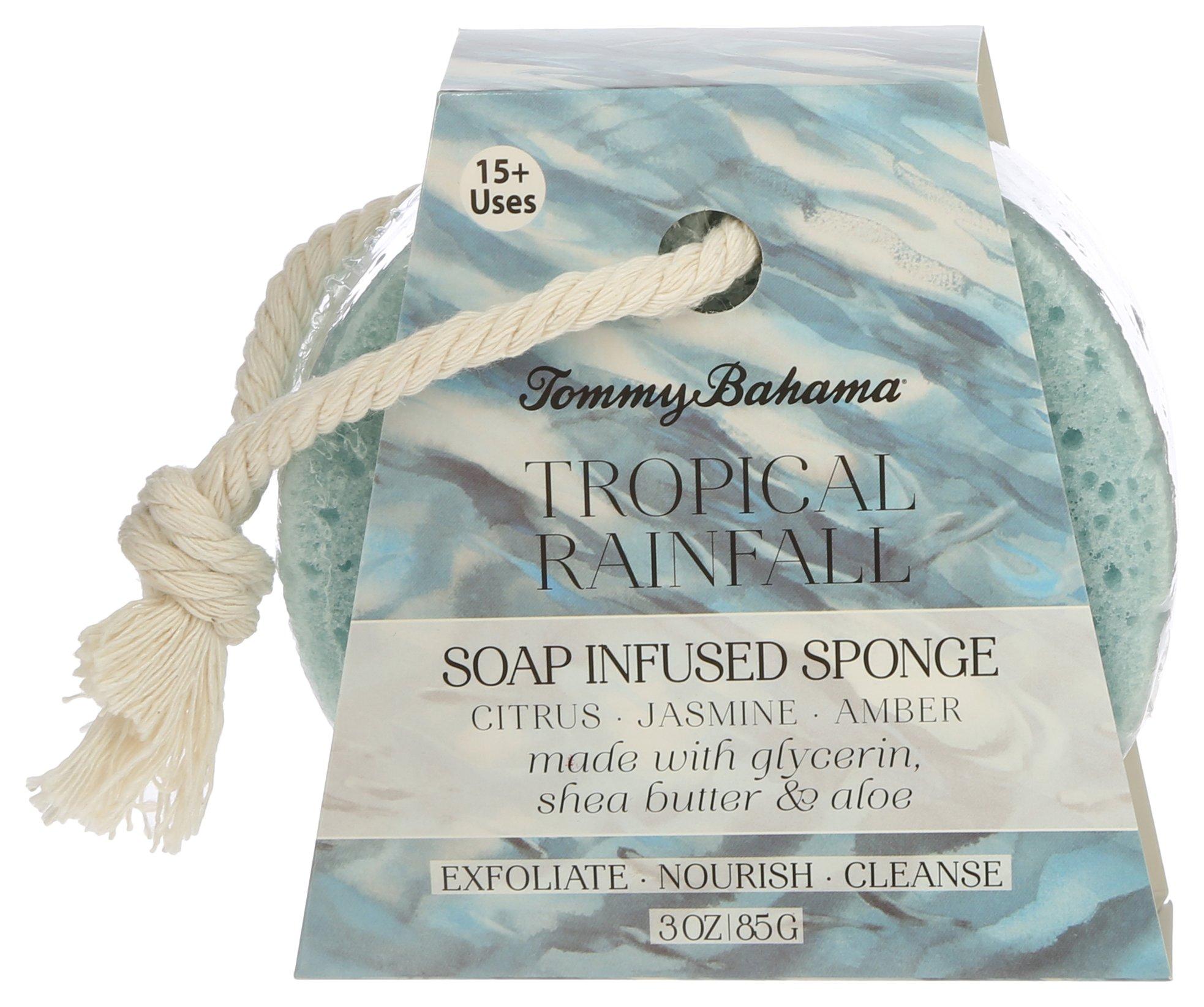 Tommy Bahama Tropical Rainfall Soap-Infused Sponge