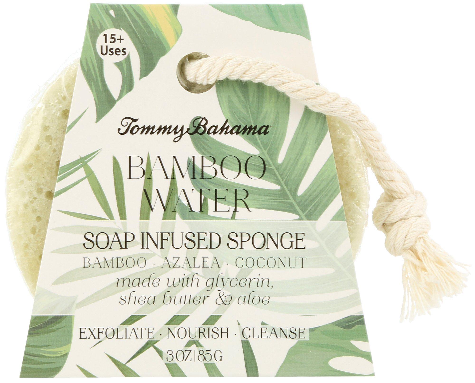 Bamboo Water Soap-Infused Sponge