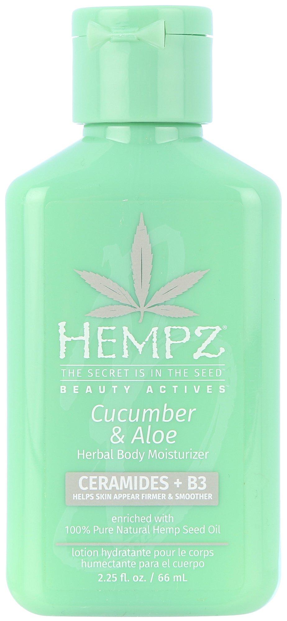 Hempz 2.25 Fl.Oz. Cucumber & Aloe Travel Body