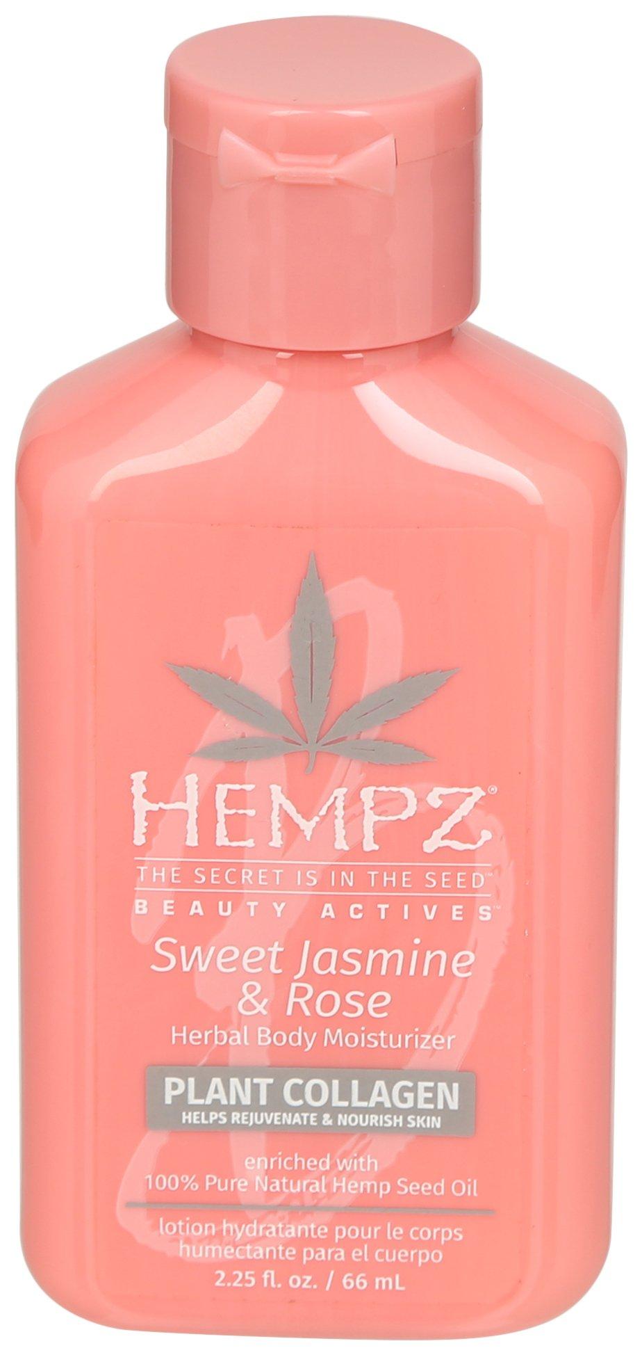 Hempz 2.25 Fl.Oz. Jasmine & Rose Herbal Body Moisturizer
