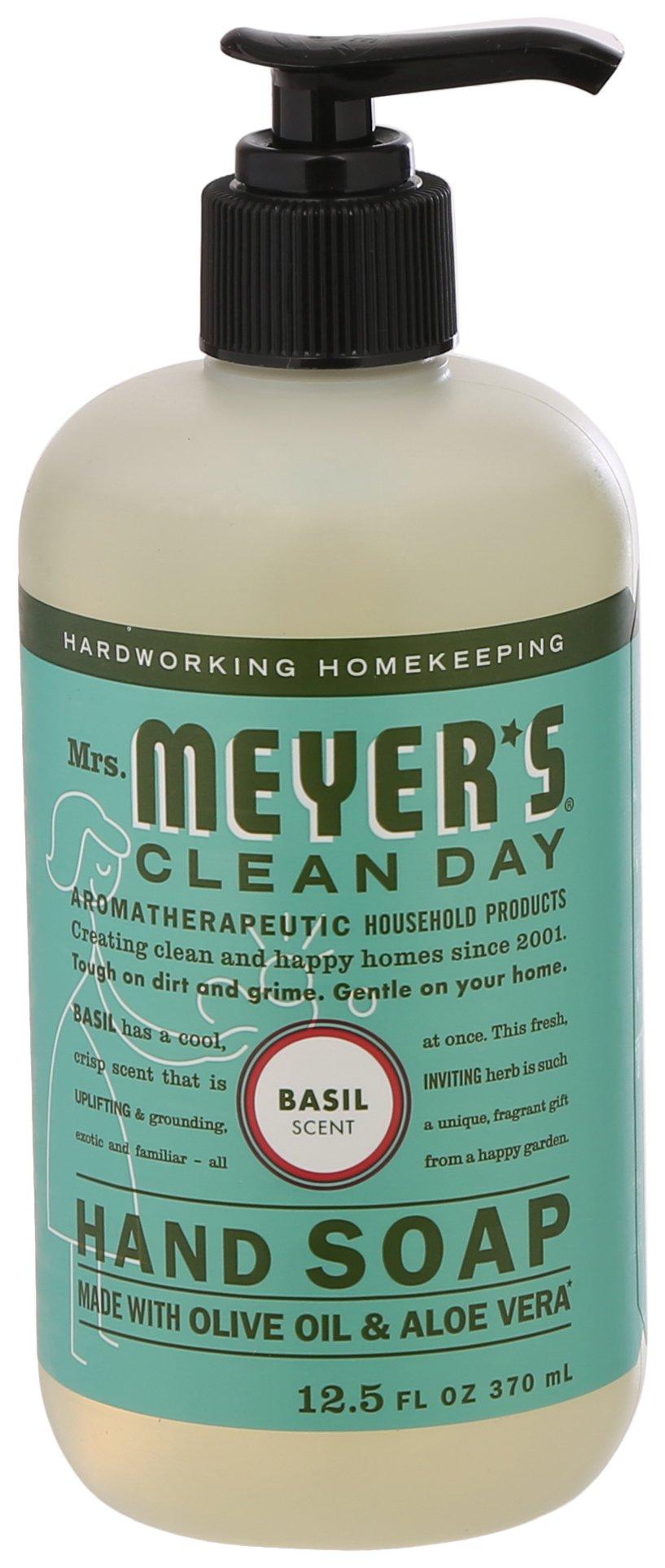 Mrs. Meyers 12.5 Fl.Oz. Basil Scented Hand Soap