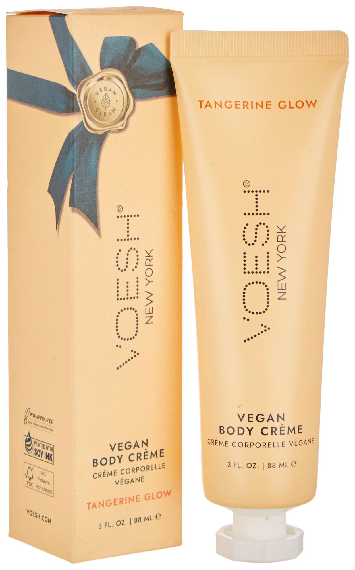 Voesh 3 Fl.Oz. Tangerine Glow  Vegan Body Cream