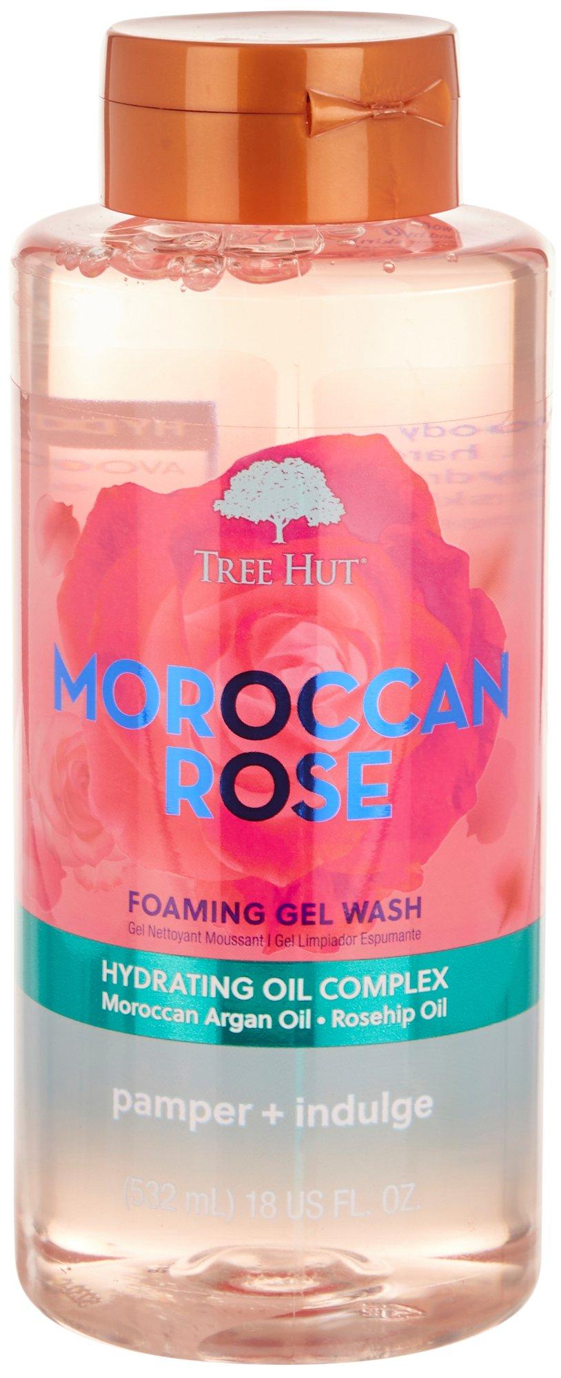 18 Fl.Oz. Moroccan Rose Foaming Gel Wash