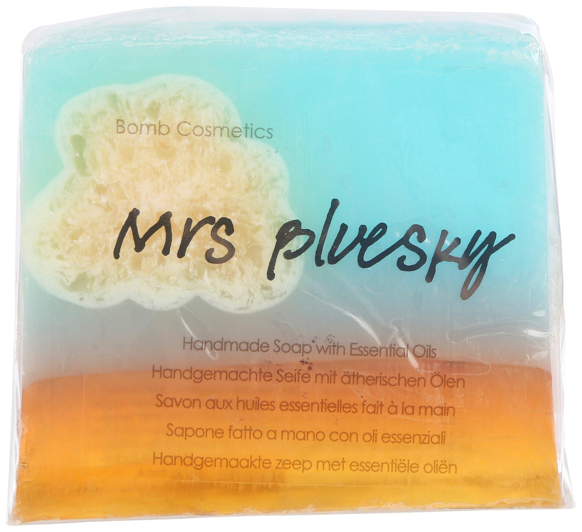 Bomb Cosmetics Mrs Bluesky Handmade Soap 3.5 oz.