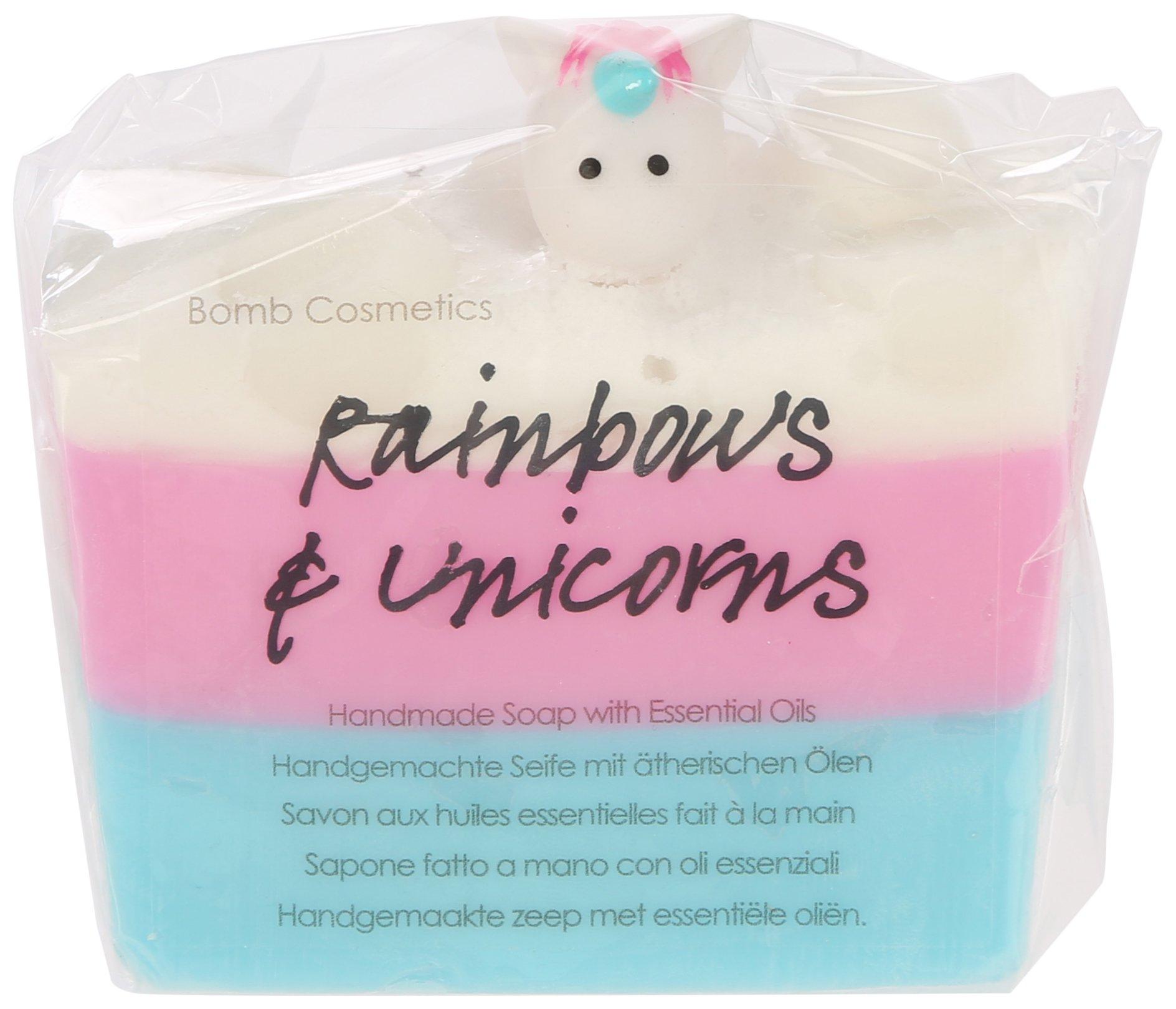 Bomb Cosmetics 4.9 oz. Rainbows & Unicorns Handmade Soap