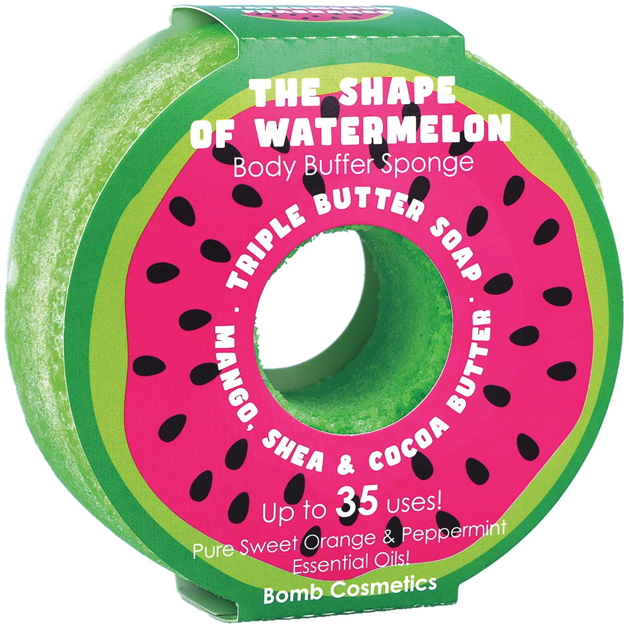 Bomb Cosmetics The Shape of Watermelon Buffer Sponge