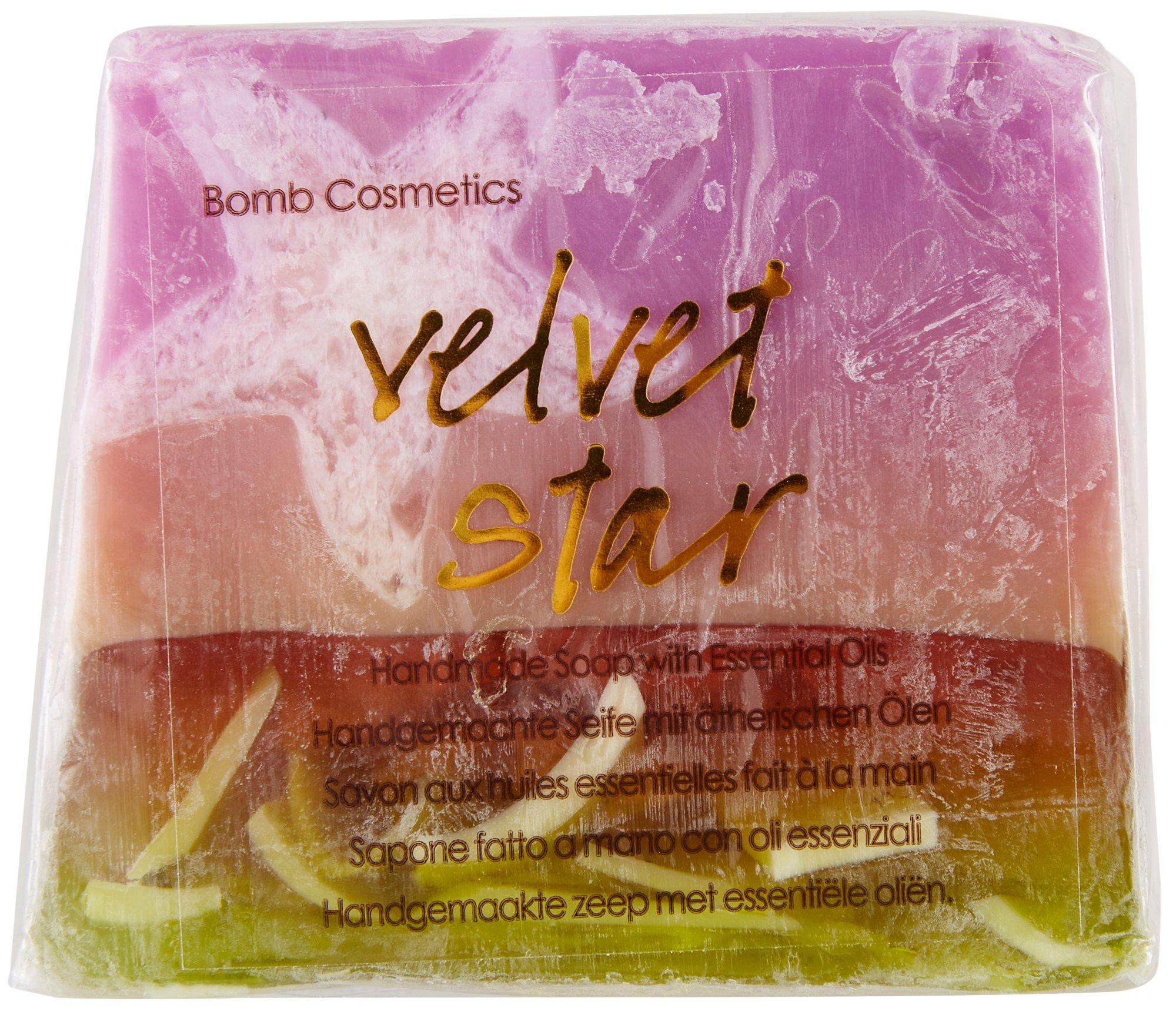 Bomb Cosmetics Velvet Star Handmade Soap 3.5 oz.