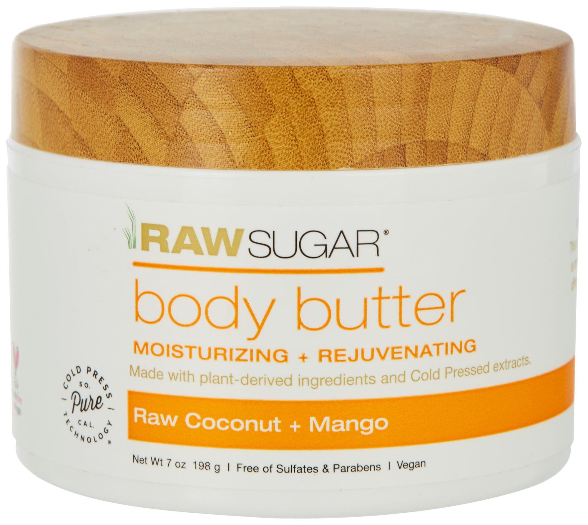 Raw Sugar Raw Coconut & Mango 7 Fl.Oz. Body Butter