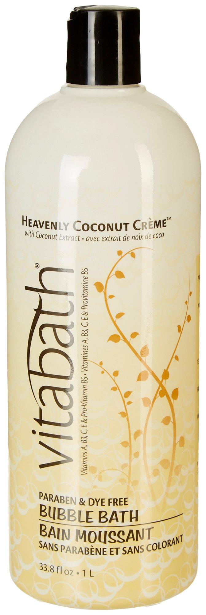 33.8 oz Heavenly Coconut Cream Bubble Bath