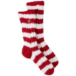 Stripe Shea Butter Dream Silk Cozy Socks