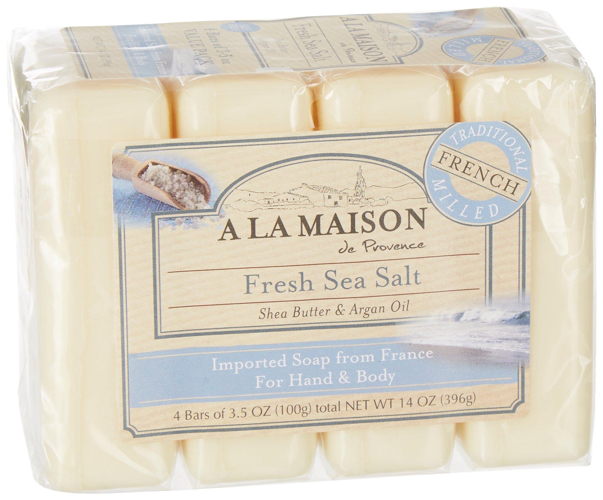 A La Maison 4-pk. Fresh Sea Salt Hand & Body Bar Soap