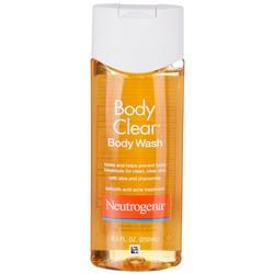 Body Clear Acne Treatment Aloe Body Wash