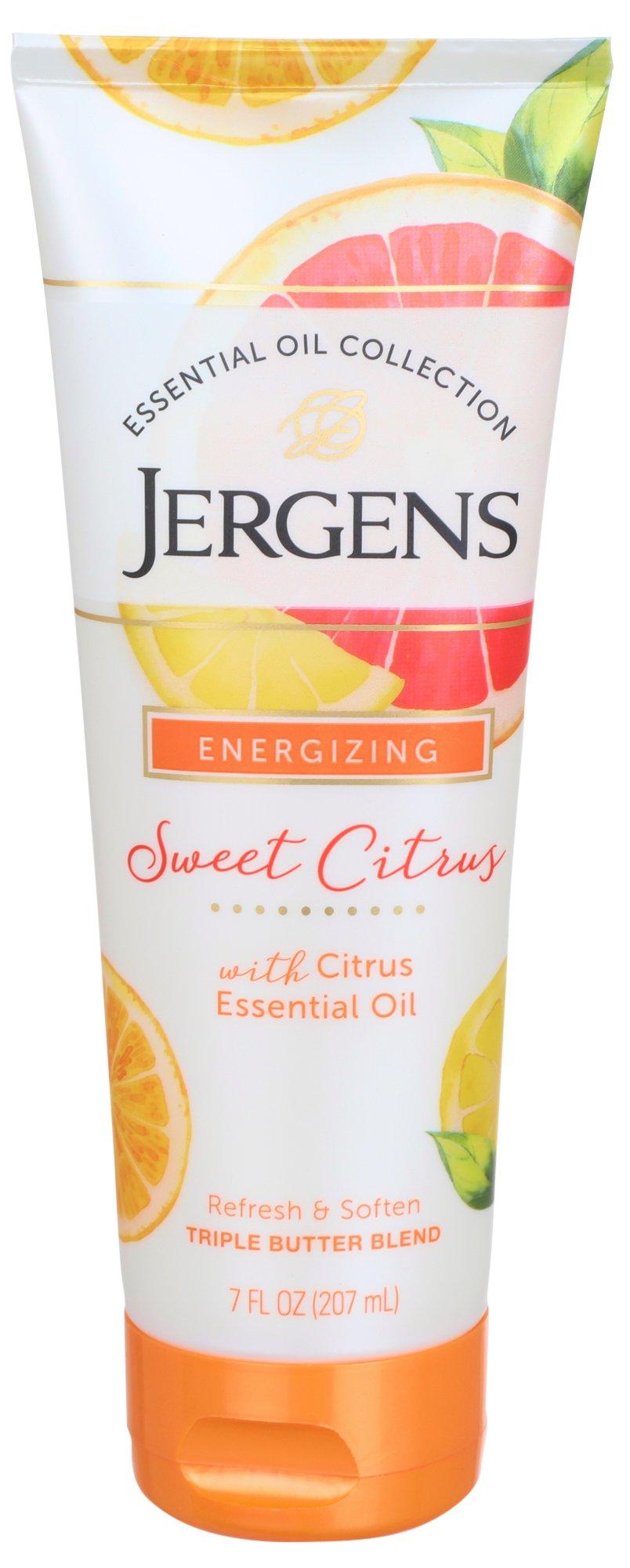 Jergens Energizing Sweet Citrus Body Butter 7 Fl.Oz.