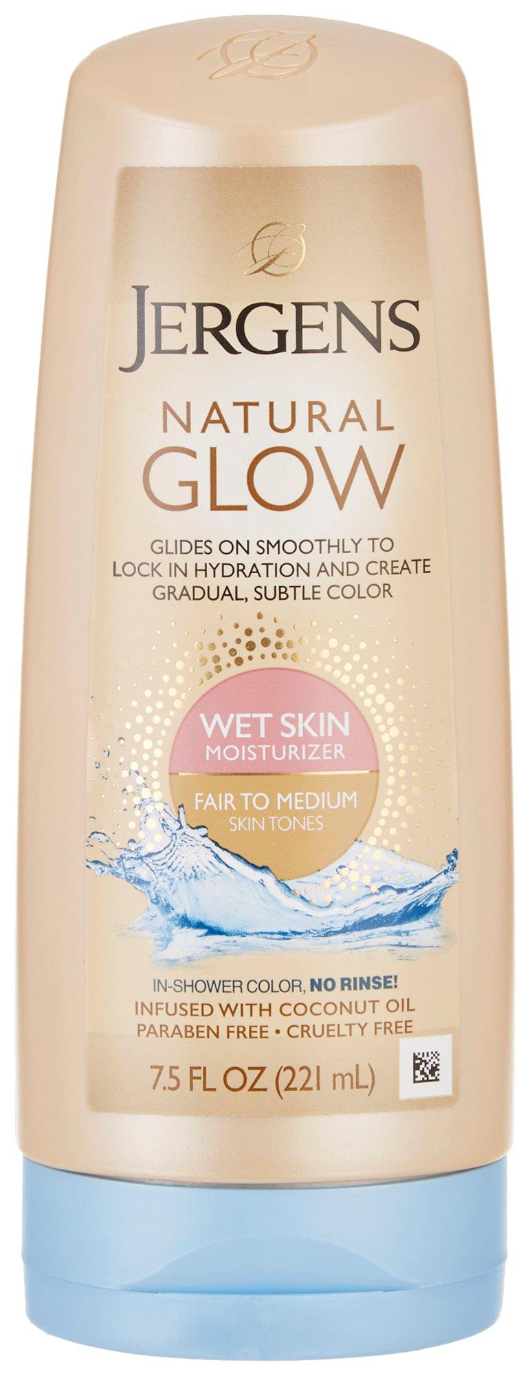 Jergens Natural Glow Fair To Medium Wet Skin Moisturizer