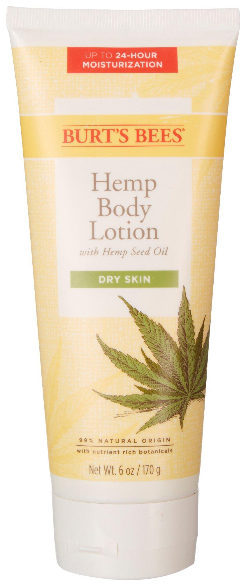 6 Oz. Hemp Body Lotion For Dry Skin