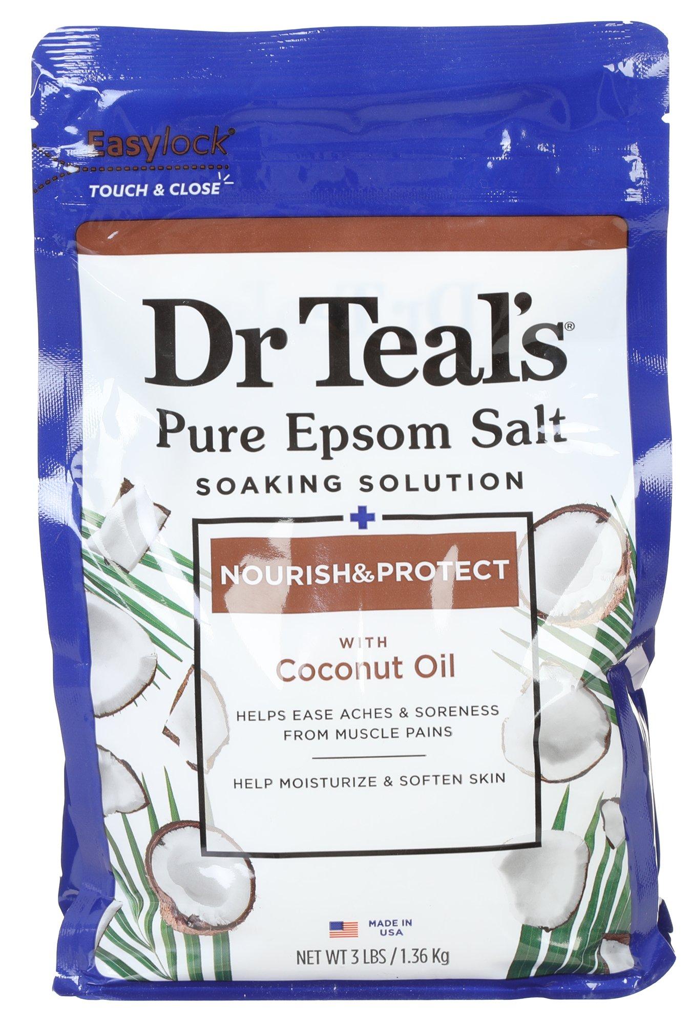 Dr Teals Nourish & Protect Pure Epsom Salt Soaking Solution