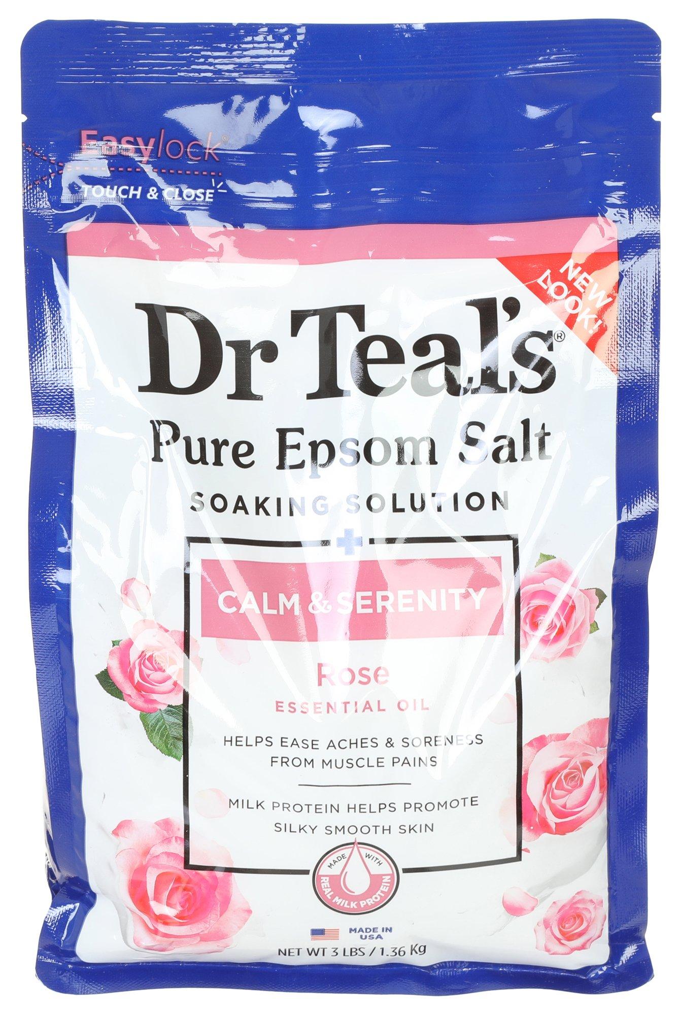 Dr Teals Calm & Serenity Rose Epsom Salt Soaking Solution