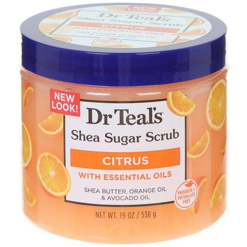 Dr Teals 19 Oz. Citrus Shea Sugar Scrub