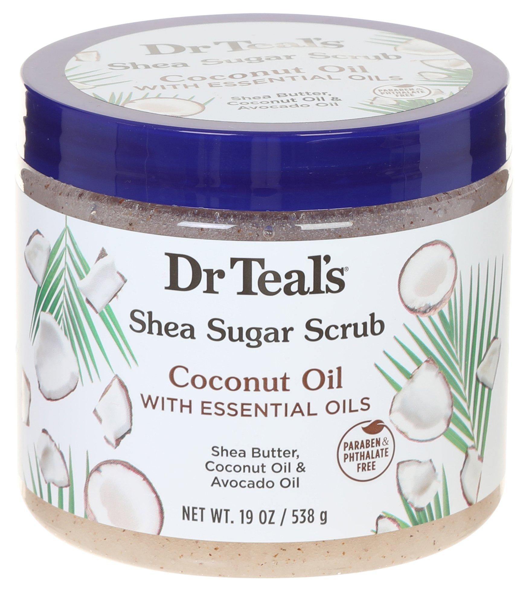Dr Teals 19 Oz. Coconut Shea Sugar Scrub