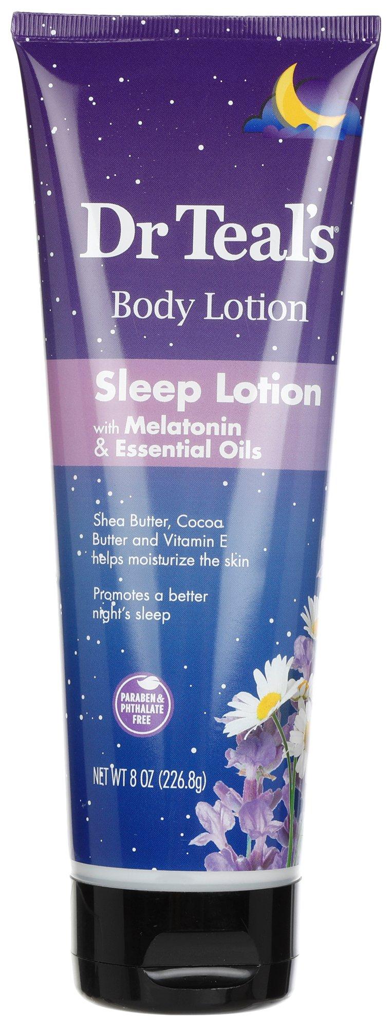 Dr. Teals Sleep Lotion With Melatonin & Essential Oils 8 oz.