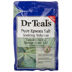 Dr. Teals Pure Epsom Salt Soak With Hemp Seed Oil 3 lb.