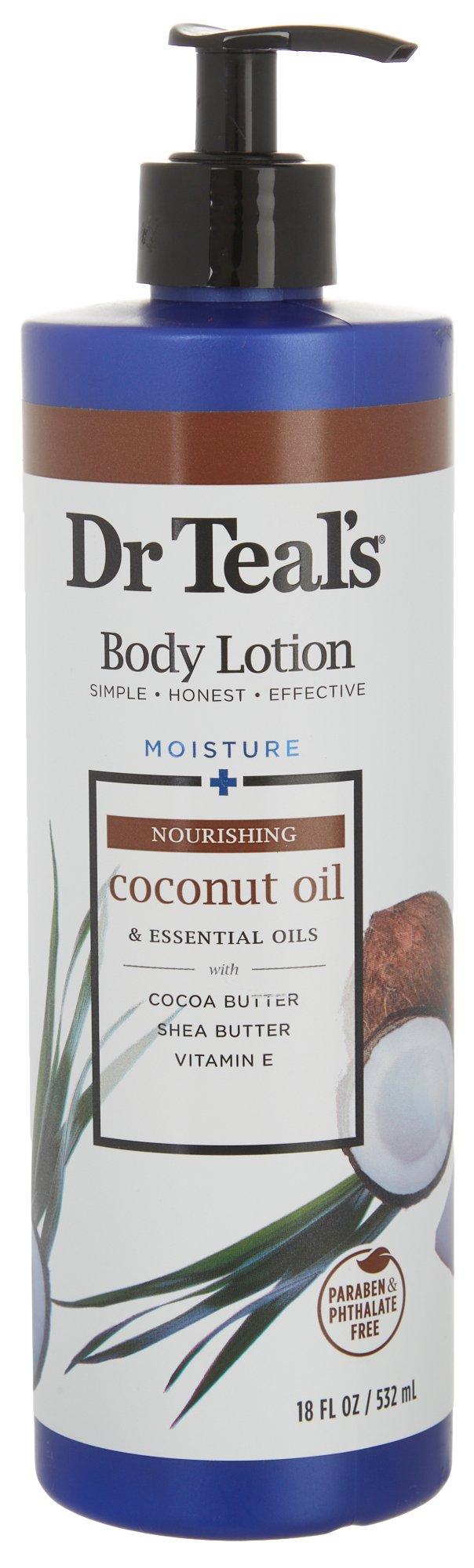 Dr. Teals Nourishing Coconut Oil Body Lotion 18 fl. oz.