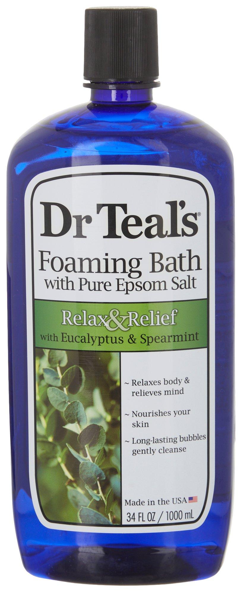 Dr. Teals Eucalyptus & Spearmint Epsom Bath Foam