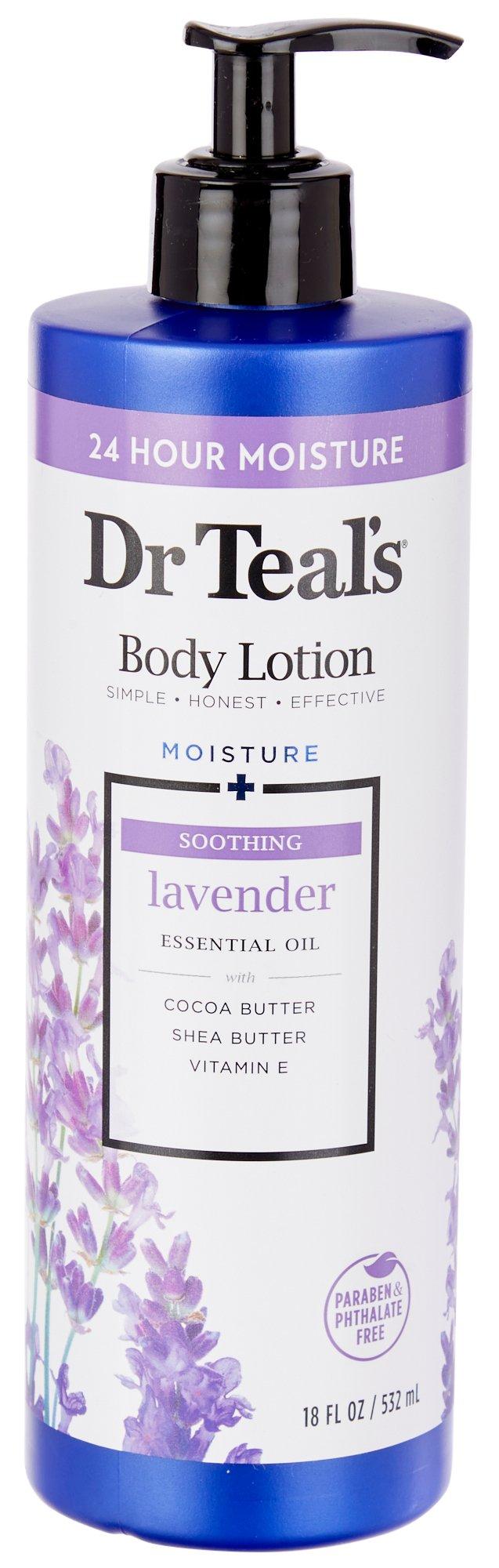 Dr. Teals Soothing Lavender Body Lotion 18 Fl.Oz.