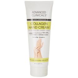 Advanced Clinicals Collagen Hand Cream 8 oz.
