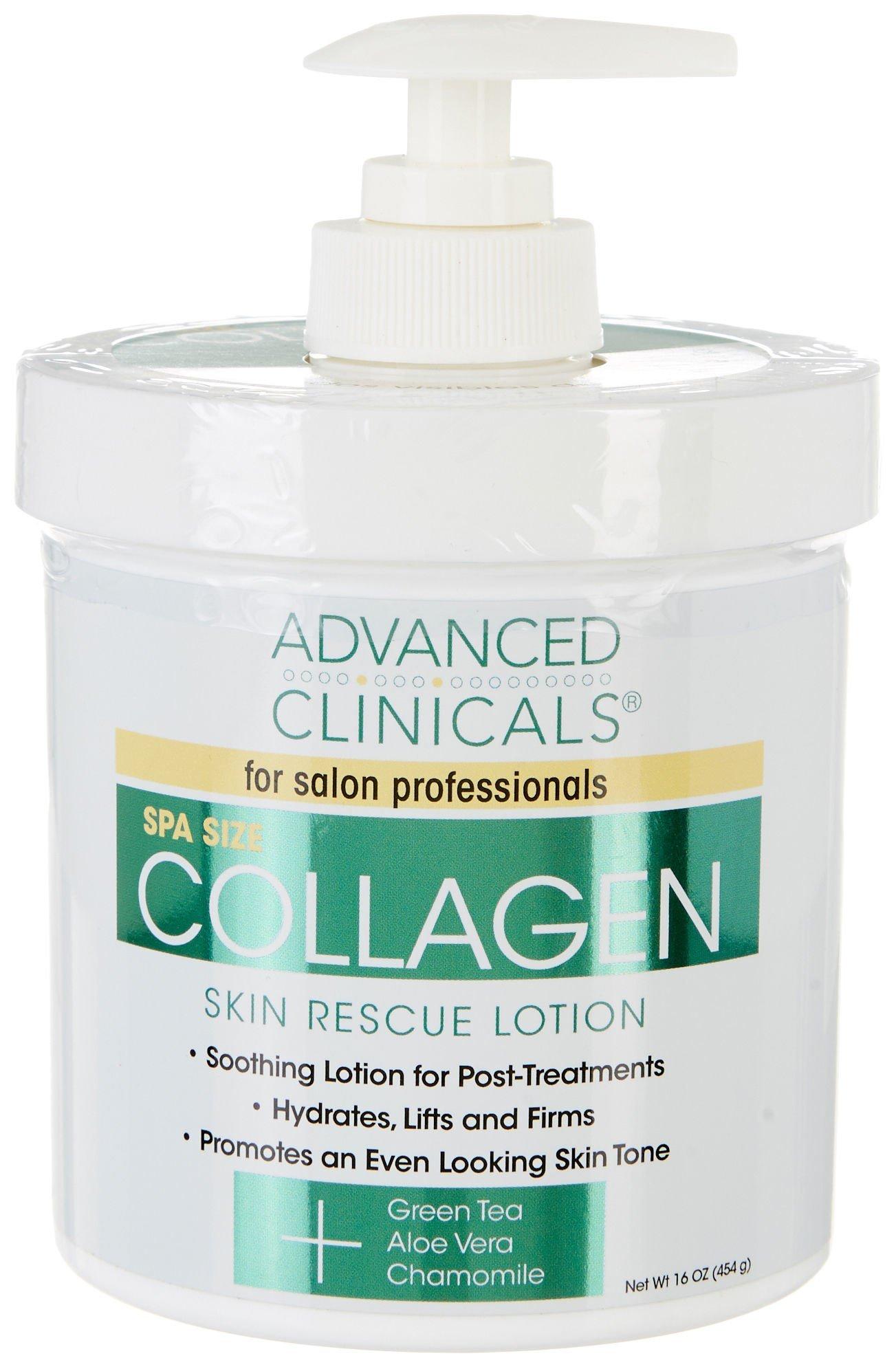 16 oz Collagen Skin Rescue Lotion