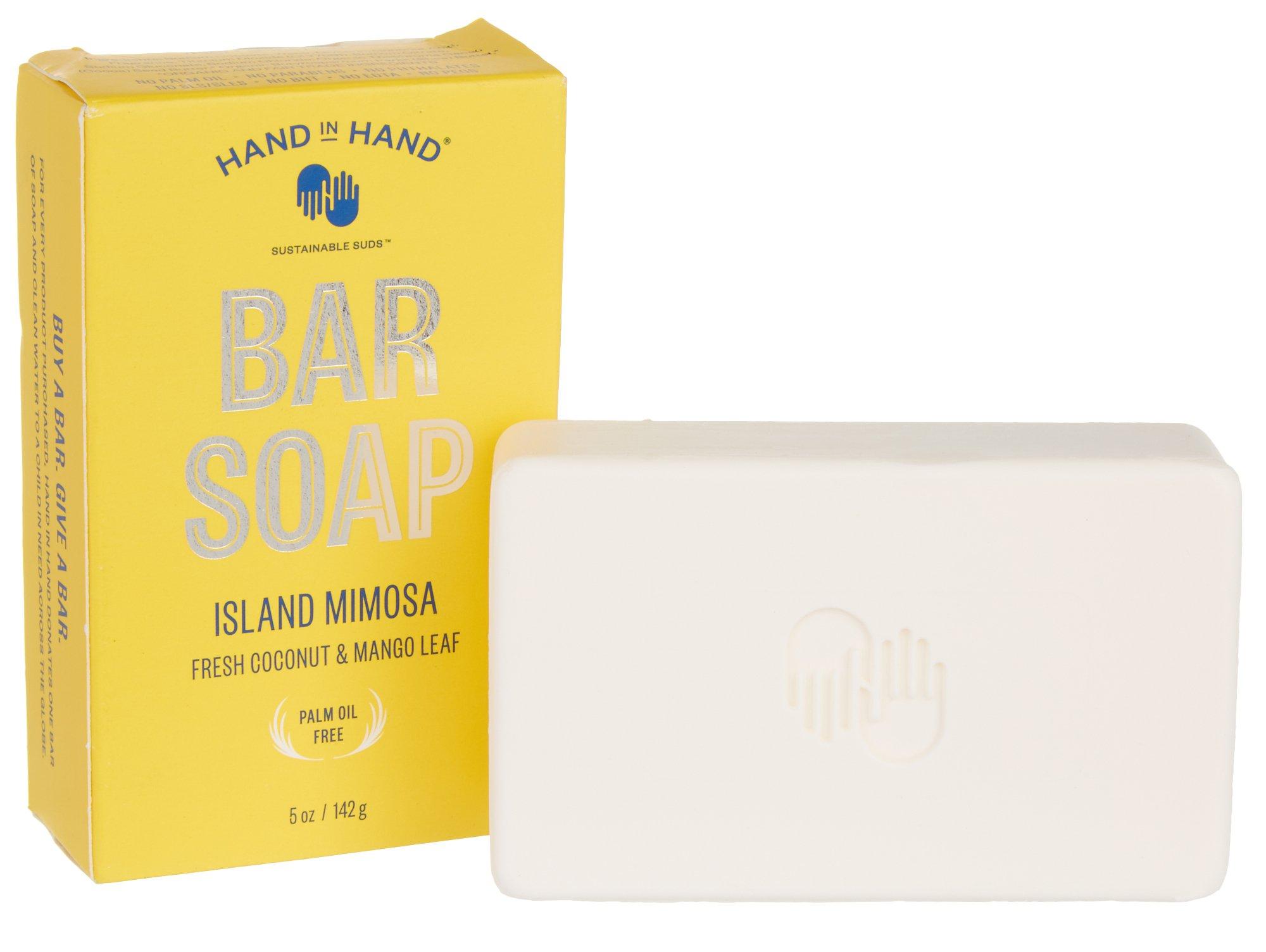 Hand In Hand Island Mimosa Bar Soap 5 Oz.